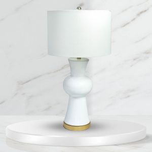 Lampa ceramiczna Shelton White