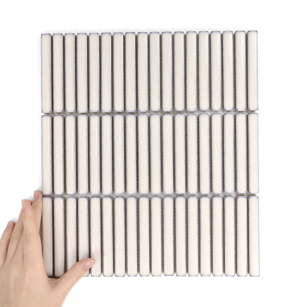 Płytka Stick Kremowy Połysk