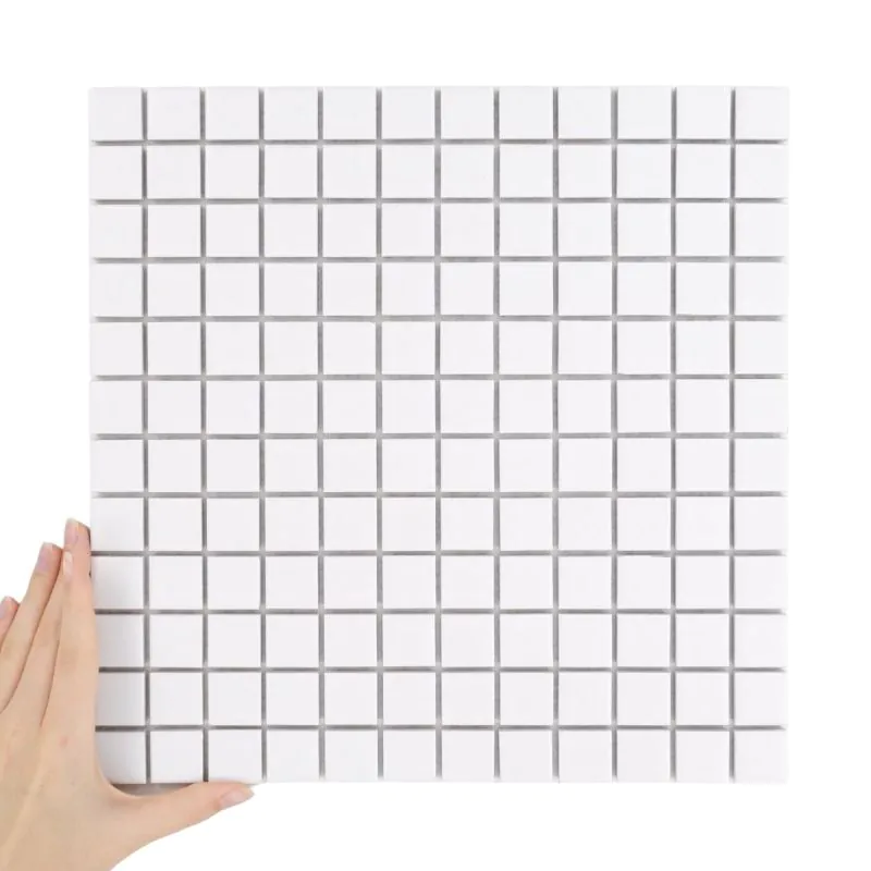 Płytka Mini Cubic Biały Matowy