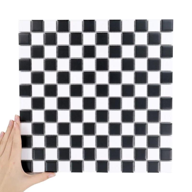 Płytka Mini Cubic Szachowanica Matowy