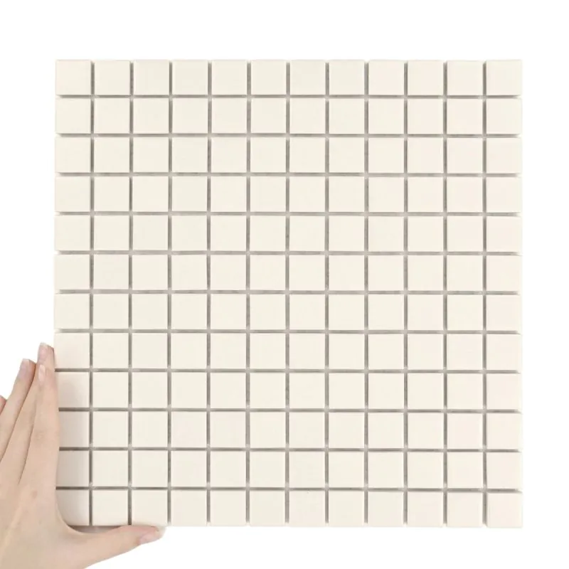 Płytka Mini Cubic Cream Matowy