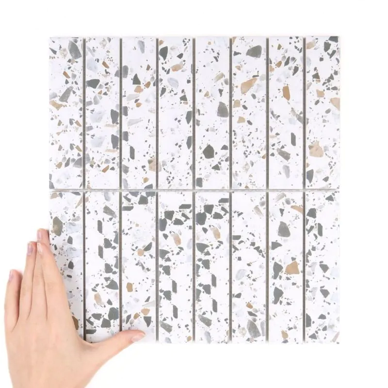 Płytka Stick Straciatella Terrazzo