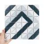 Płytka Aztec Linear Blue Matowy