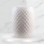 Stołek ceramiczny Cone Biały