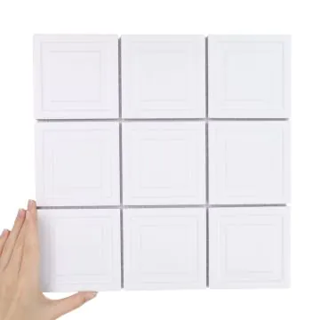 Płytka Frame Biały Matowy