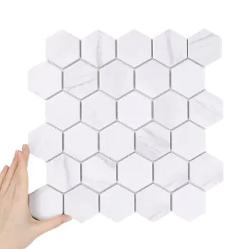 Płytka Heksagon Duży Marble Matowy