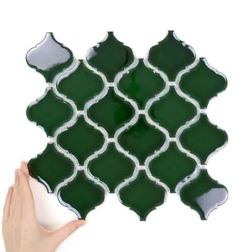 Płytka Arabeska Duża Emerald Połysk