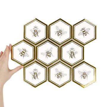Płytka Heksagon XL Queen Bee Gold