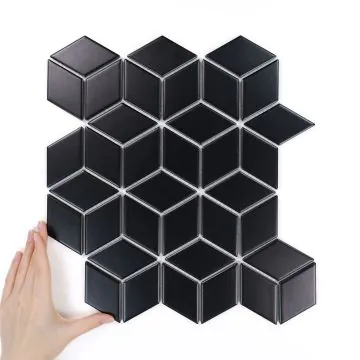 Płytka Diamond Czarny Matowy
