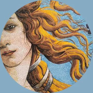 Narodziny Wenus – Obraz z mozaiki 