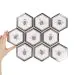 Aktualnie wybrany produkt: Płytka Heksagon XL Queen Bee Silver