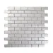 Aktualnie wybrany produkt: Płytka Mini Cegiełka Metallic Silver Matowa