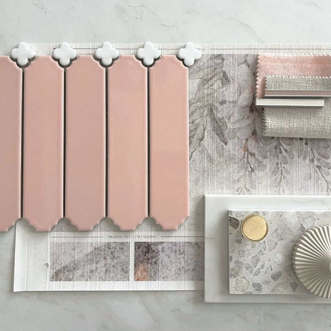 rozowe-kafelki-do-kuchni-cecile-pink-polysk-z-biala-koniczyna-raw-decor-moodboard-inspiracyjny