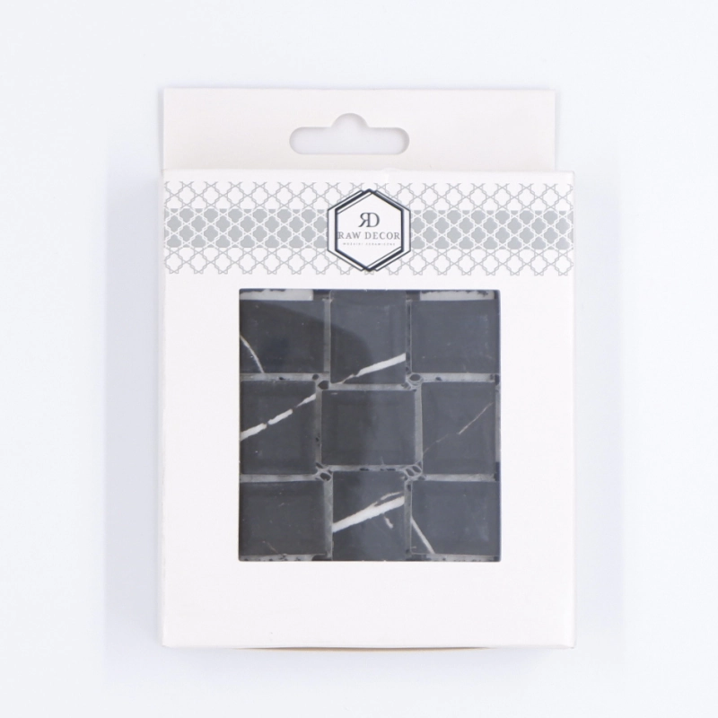 Próbka: Cube Marble Nero Matowy