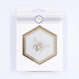 Próbka: Heksagon XL Queen Bee Gold - Kolekcja Bee